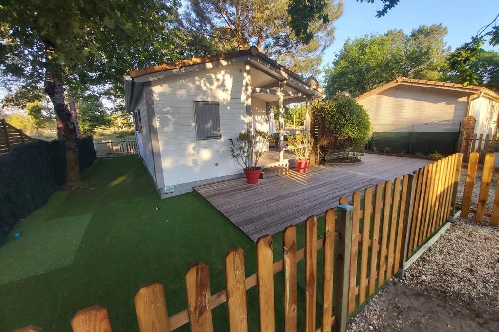 Вилла Chalet T3/Clim/Wifi/Pkg/Terrasse/15 Min Plages Ла-Тест-де-Бюш Экстерьер фото