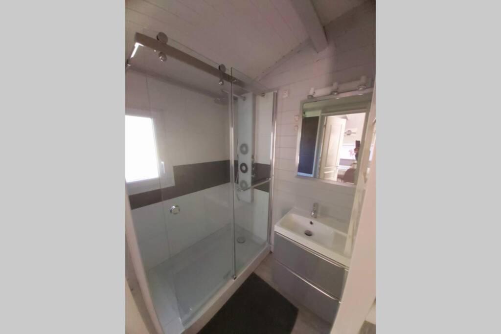 Вилла Chalet T3/Clim/Wifi/Pkg/Terrasse/15 Min Plages Ла-Тест-де-Бюш Экстерьер фото